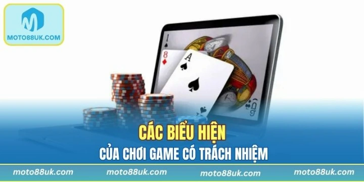 Một số biểu hiện chơi game có trách nhiệm